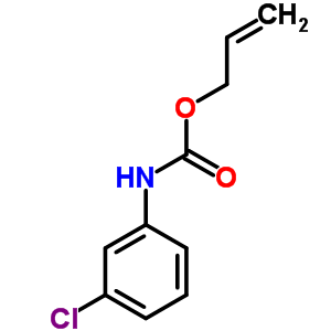 N-(3-氯苯基)-氨基甲酸 2-丙烯-1-酯結(jié)構(gòu)式_25070-79-5結(jié)構(gòu)式
