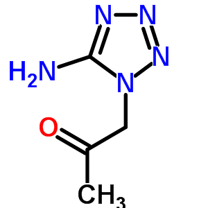 (8ci,9ci)-1-(5-氨基-1H-四唑-1-基)-2-丙酮結(jié)構(gòu)式_25828-06-2結(jié)構(gòu)式