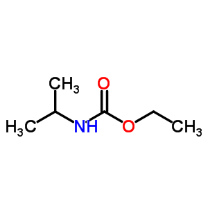 (9CI)-(1-甲基乙基)-氨基甲酸乙酯結(jié)構(gòu)式_2594-20-9結(jié)構(gòu)式