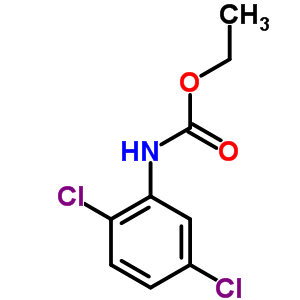 (9CI)-(2,5-二氯苯基)-氨基甲酸乙酯結(jié)構(gòu)式_2621-71-8結(jié)構(gòu)式