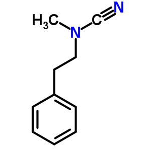 n-甲基-n-(2-苯基乙基)-氨腈結(jié)構(gòu)式_27566-66-1結(jié)構(gòu)式