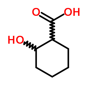 (1R,2S)-rel-2-羥基環(huán)己烷羧酸結(jié)構(gòu)式_28131-61-5結(jié)構(gòu)式