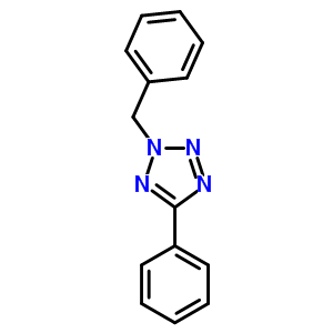 2H-tetrazole,5-phenyl-2-(phenylmethyl)-Structure,28386-89-2Structure 2H-tetrazole,5-phenyl-2-(phenylmethyl)- Structure,28386-89-2Structure