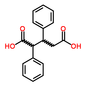 2,3-二苯基戊二酸結(jié)構(gòu)式_2852-84-8結(jié)構(gòu)式