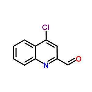 4-氯喹啉-2-甲醛結(jié)構(gòu)式_28615-67-0結(jié)構(gòu)式