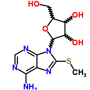 Adenosine,8-(methylthio)-(7ci,8ci,9ci)Structure,29836-01-9Structure Adenosine,8-(methylthio)-(7ci,8ci,9ci) Structure,29836-01-9Structure
