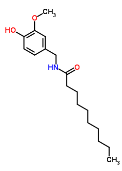 N-香草癸酸酰胺結(jié)構(gòu)式_31078-36-1結(jié)構(gòu)式