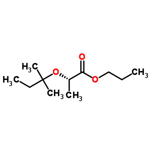 Propanoic acid,2-(1,1-dimethylpropoxy)-,propyl ester,(2s)-Structure,319002-92-1Structure Propanoic acid,2-(1,1-dimethylpropoxy)-,propyl ester,(2s)- Structure,319002-92-1Structure
