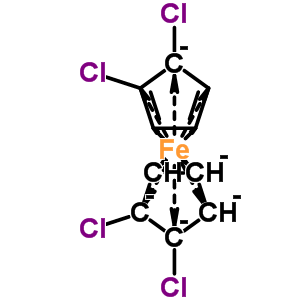 Ferrocene,1,1,2,2-tetrachloro-Structure,33306-54-6Structure Ferrocene,1,1,2,2-tetrachloro- Structure,33306-54-6Structure
