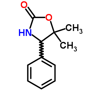 2-Oxazolidinone,5,5-dimethyl-4-phenyl-(8ci,9ci)Structure,33664-93-6Structure 2-Oxazolidinone,5,5-dimethyl-4-phenyl-(8ci,9ci) Structure,33664-93-6Structure