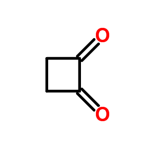 1,2-環(huán)丁烷二酮結(jié)構(gòu)式_33689-28-0結(jié)構(gòu)式