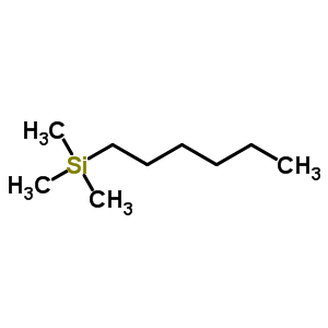 己基三甲基-硅烷結(jié)構(gòu)式_3429-62-7結(jié)構(gòu)式
