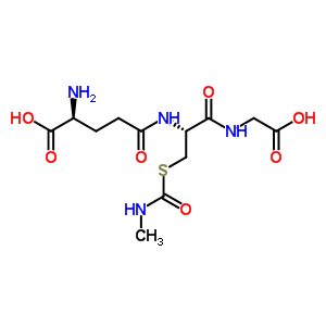 S-(n-甲基氨基甲酰)谷胱甘肽結(jié)構(gòu)式_38126-73-7結(jié)構(gòu)式