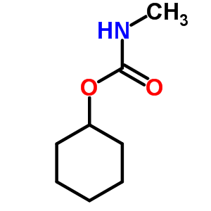 N-甲基氨基甲酸環(huán)己酯結(jié)構(gòu)式_39076-10-3結(jié)構(gòu)式