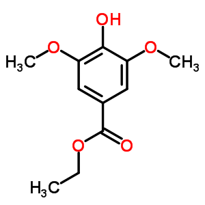 Ethyl syringate Structure,3943-80-4Structure