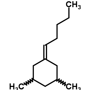 1,3-二甲基-5-戊基-環(huán)己烷結(jié)構(gòu)式_39546-83-3結(jié)構(gòu)式