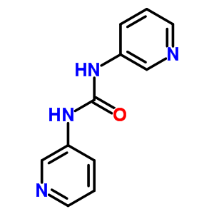 N,N-雙(3-吡啶)脲結(jié)構(gòu)式_39642-60-9結(jié)構(gòu)式