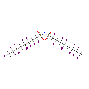 雙(全氟辛基磺?；?胺結(jié)構(gòu)式_39847-41-1結(jié)構(gòu)式
