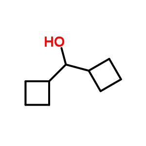 a-環(huán)丁基環(huán)丁烷甲醇結(jié)構(gòu)式_41140-06-1結(jié)構(gòu)式