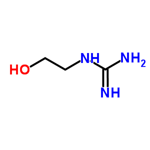 N-(2-羥基乙基)胍結(jié)構(gòu)式_4353-52-0結(jié)構(gòu)式