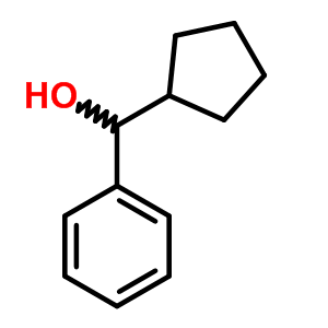 環(huán)戊基-苯基-甲醇結(jié)構(gòu)式_4397-01-7結(jié)構(gòu)式