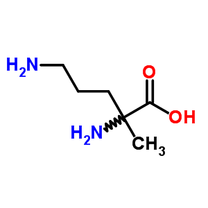 Ornithine, 2-methyl-(9ci)Structure,48047-94-5Structure Ornithine, 2-methyl-(9ci) Structure,48047-94-5Structure