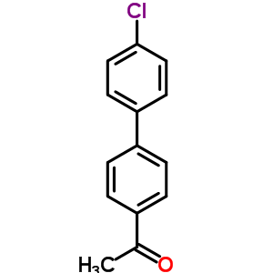 1-(4-氯聯(lián)苯-4-基)乙酮結構式_5002-07-3結構式
