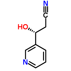(9ci)-beta-羥基-,(betas)-3-吡啶丙腈結(jié)構(gòu)式_503188-05-4結(jié)構(gòu)式