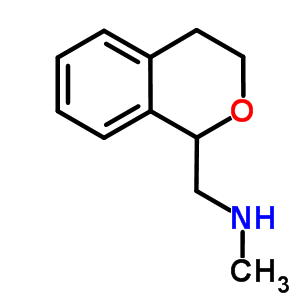 異苯并二氫吡喃-1-甲基甲胺結(jié)構(gòu)式_50683-74-4結(jié)構(gòu)式