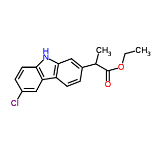 卡洛芬乙酯結(jié)構(gòu)式_52262-89-2結(jié)構(gòu)式