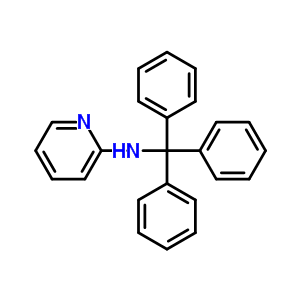 N-三苯甲游基吡啶-2-胺結構式_53002-05-4結構式