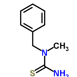 N-芐基-n-甲基硫脲結(jié)構(gòu)式_53393-11-6結(jié)構(gòu)式