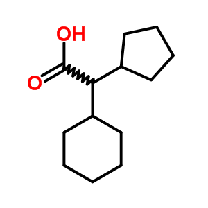 a-環(huán)戊基環(huán)己烷乙酸結(jié)構(gòu)式_5441-75-8結(jié)構(gòu)式
