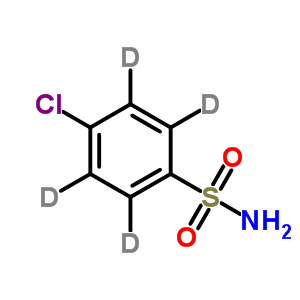 4-氯苯-d4-磺酰胺結(jié)構(gòu)式_544686-14-8結(jié)構(gòu)式