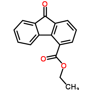 9-氧代芴-4-羧酸乙酯結構式_5447-75-6結構式