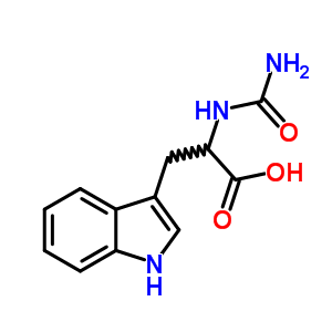 N-氨基甲酰色氨酸結(jié)構(gòu)式_54896-75-2結(jié)構(gòu)式