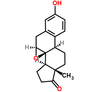 (7alpha,8alpha)-7,8-環(huán)氧-3-羥基雌甾-1,3,5(10)-三烯-17-酮結(jié)構(gòu)式_55056-56-9結(jié)構(gòu)式