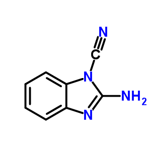 1H-benzimidazole-1-carbonitrile,2-amino-(9ci)Structure,55179-78-7Structure 1H-benzimidazole-1-carbonitrile,2-amino-(9ci) Structure,55179-78-7Structure