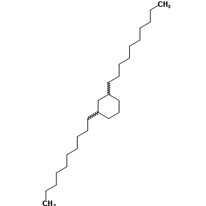 1,3-十二基環(huán)己烷結(jié)構(gòu)式_55334-19-5結(jié)構(gòu)式