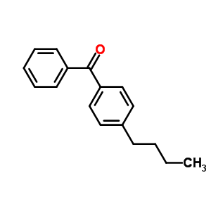 4-N-丁基苯甲酮結(jié)構(gòu)式_55363-57-0結(jié)構(gòu)式