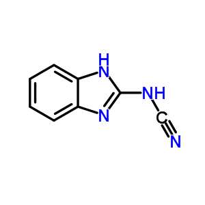 (9ci)-1H-苯并咪唑-2-基-氨腈結(jié)構(gòu)式_55864-37-4結(jié)構(gòu)式
