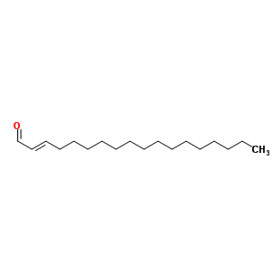 2-Octadecenal Structure,56554-96-2Structure