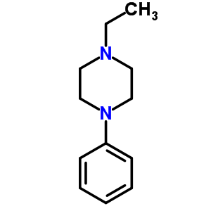 1-乙基-4-苯基哌嗪結構式_57498-25-6結構式
