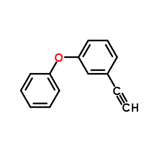 1-乙炔-3-苯氧基苯結(jié)構(gòu)式_58775-83-0結(jié)構(gòu)式