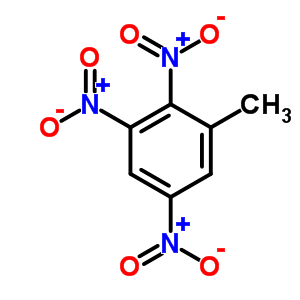 2,3,5-三硝基甲苯結(jié)構(gòu)式_609-74-5結(jié)構(gòu)式