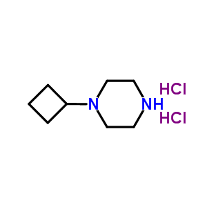 1-環(huán)丁基哌嗪結(jié)構(gòu)式_61379-68-8結(jié)構(gòu)式