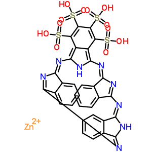 Zn(ii) phthalocyanine tetrasulfonic acidStructure,61586-86-5Structure Zn(ii) phthalocyanine tetrasulfonic acid Structure,61586-86-5Structure