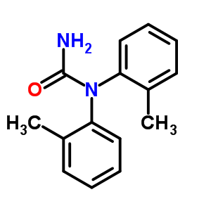 N,N-雙(2-甲基苯基)-脲結構式_617-07-2結構式