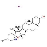 番茄堿鹽酸鹽結構式_6192-62-7結構式