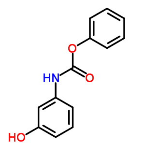 (9CI)-(3-羥基苯基)-氨基甲酸苯酯結(jié)構(gòu)式_62380-38-5結(jié)構(gòu)式